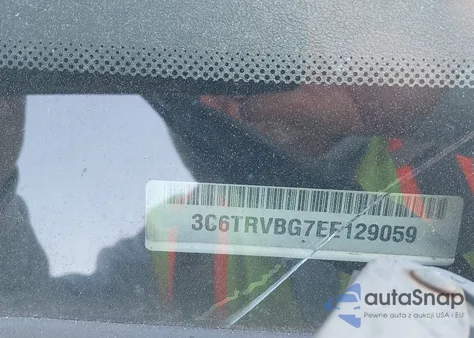 2014 Ram Promaster 1500 z USA, uszkodzony, nr VIN 3C6TRVBG7EE129059